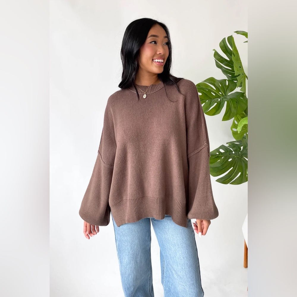 Grey Bandit Brown Martha Sweater Size Medium
